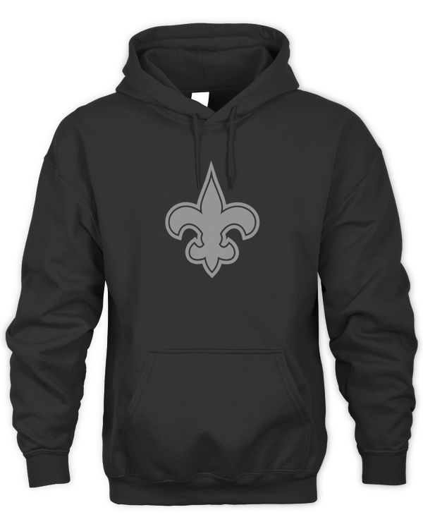 Saints Rflctv Name And Logo Hoodie
