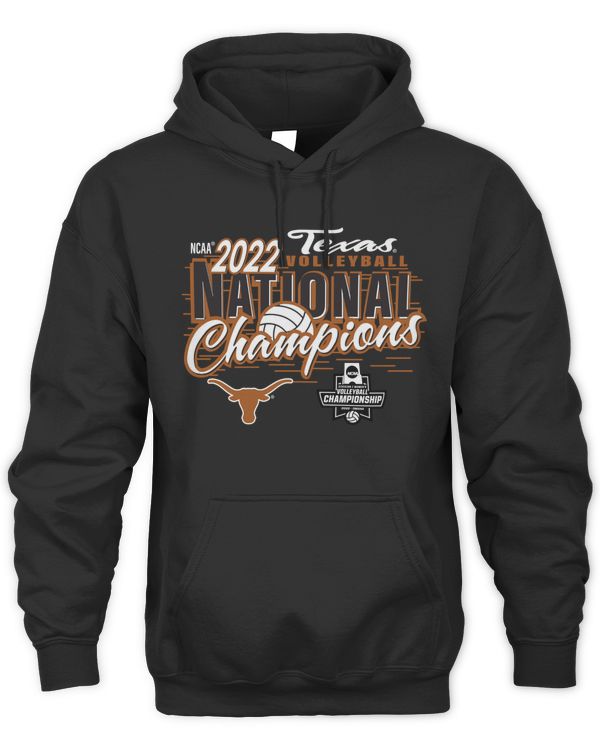 2022 Women'S Division 1 Volleyball National Champions Texas Longhorns Hoodie