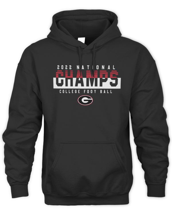 Georgia Bulldogs College Football Playoff 2022 National Champions Hoodie Sweatshirt