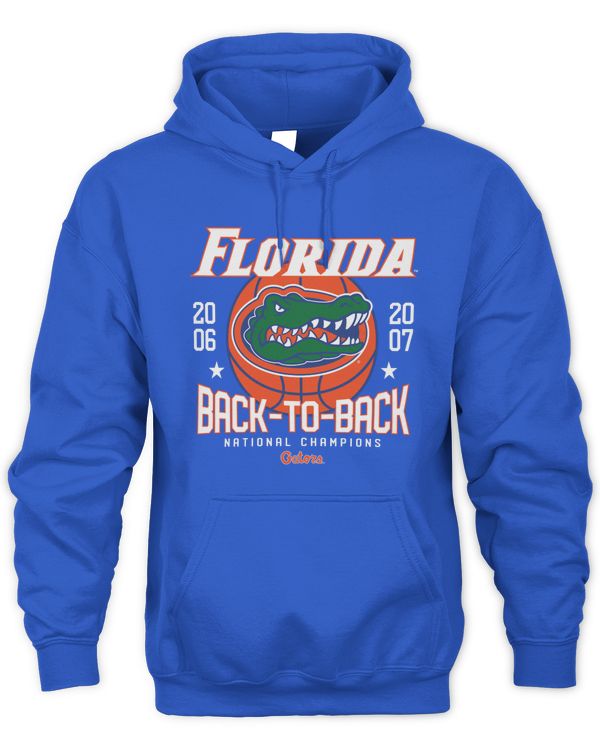 National Champions Florida Gators Back-To-Back Basketball Hoodie