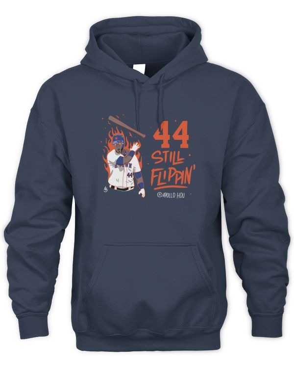 Yordan Alvarez 44 Still Flippin' Apollo Hou Hoodie