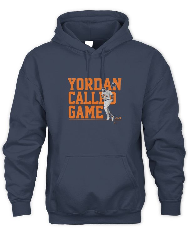 Mlb Shop Astros Baseball Yordan Called Game Hoodie