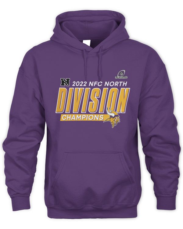 Vikings Nfc North Champions Hoodie Sweatshirt