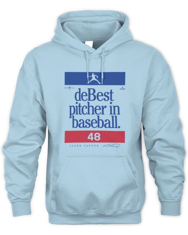 Rotowear Jacob Degrom 48 Debest Pitcher In Baseball  Hoodie
