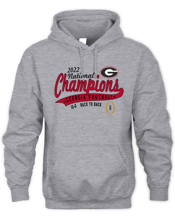 University Of Georgia Football 2022 National Champions Hoodie Sweatshirt