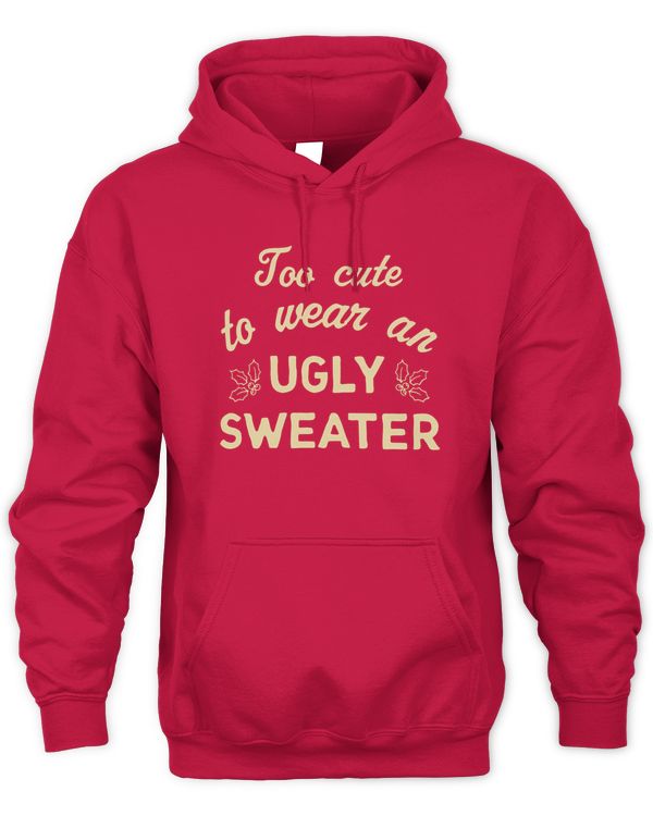 Too Cute Ugly Sweater Shirt Barstool Sports