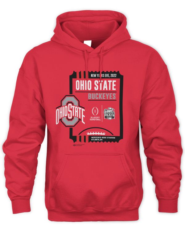 Official Peach Bowl Shop Ohio State Buckeyes Chick-Fil-A Peach Bowl Hoodie