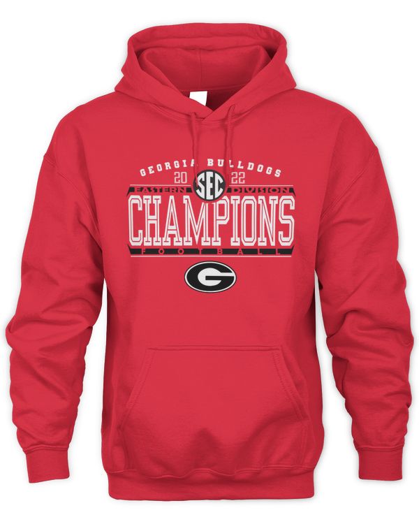 Georgia Bulldogs Sec East Champions 2022 Hoodie Sweatshirt