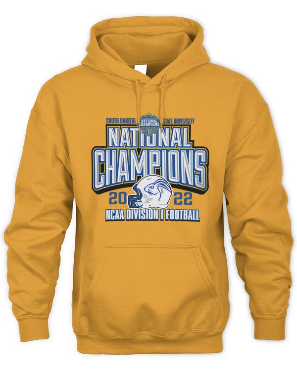 South Dakota State Football 2022 Ncaa D-I Football National Champions Hoodie Sweatshirt