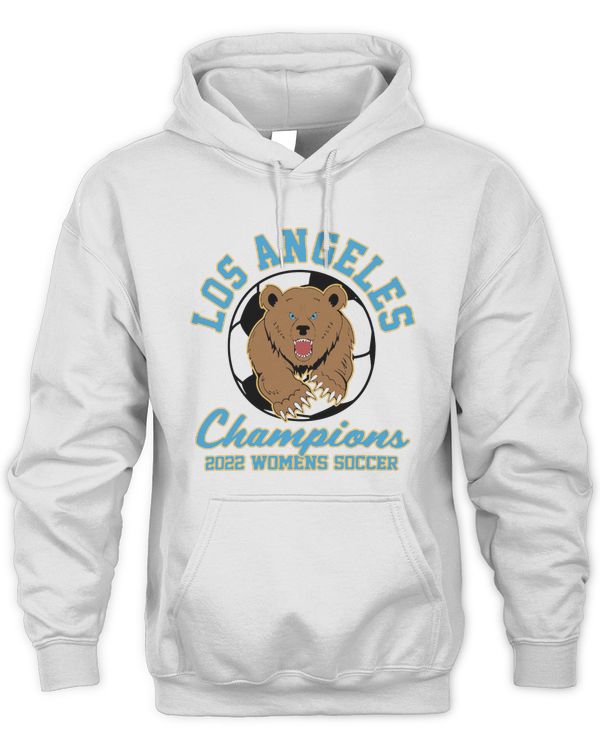 2022 Women'S Soccer Los Angeles Champions Hoodie