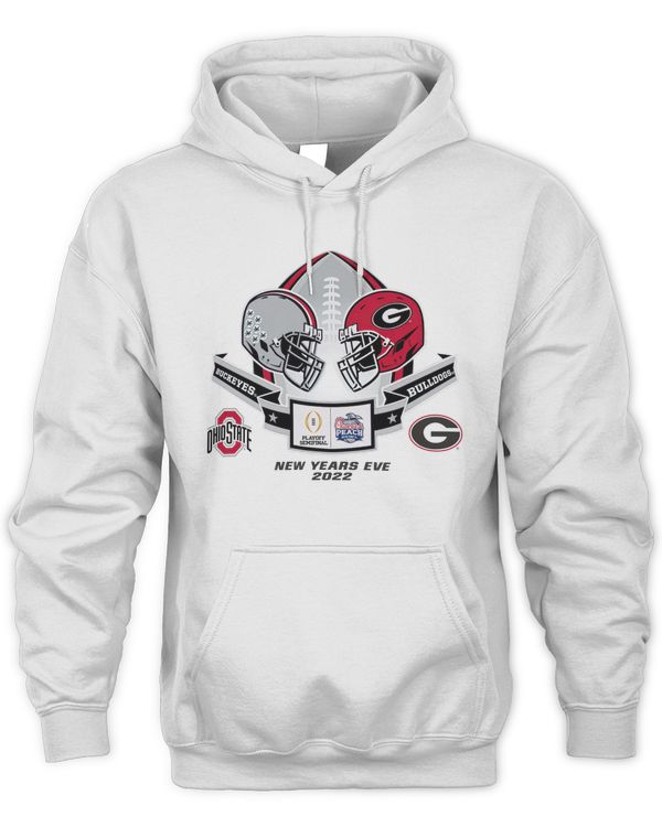 Chick-Fil-A Peach Bowl 2-Team Hoodie Sweatshirt