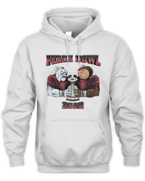 Ncaa Ohio State Vs Georgia Peach Pocket Hoodie