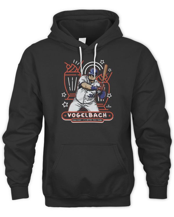 Daniel Vogelbach New York Mets Milkshake Damn Right It's Better Than Yours Hoodie