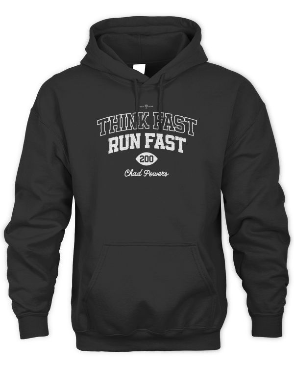 Eli Manning Chad Powers Think Fast Run Fast Hoodie Sweatshirt